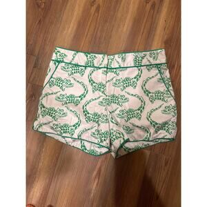Elizabeth McKay Alligator Shorts size 2